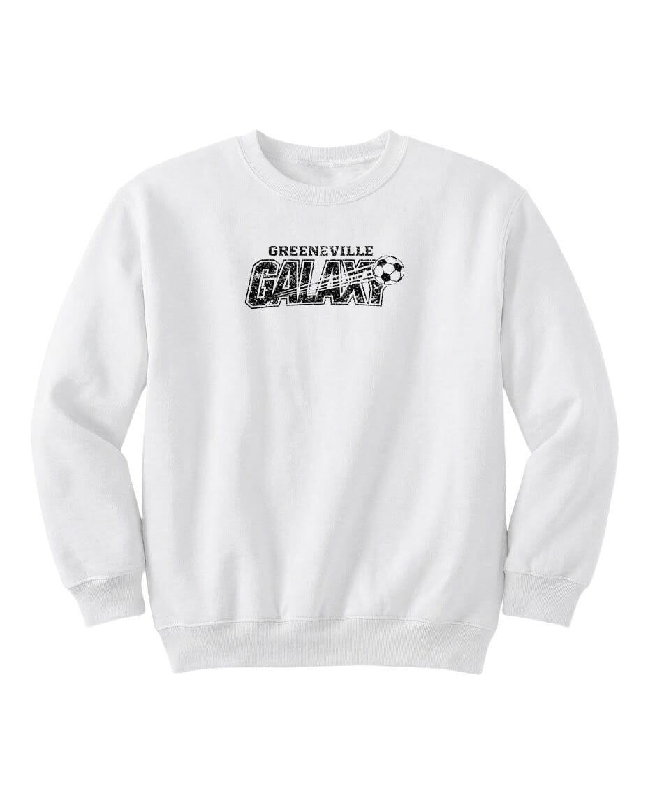 YOUTH Greeneville Galaxy Distressed Chest Logo T Shirt | Hoodie | Long Sleeve | Sweatshirt | Crew Neck | Tank Top Fiesta Doodle waterproof vinyl sticker. dishwasher safe outdoor sticker.