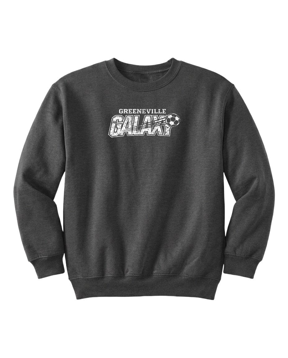 YOUTH Greeneville Galaxy Distressed Chest Logo T Shirt | Hoodie | Long Sleeve | Sweatshirt | Crew Neck | Tank Top Fiesta Doodle waterproof vinyl sticker. dishwasher safe outdoor sticker.