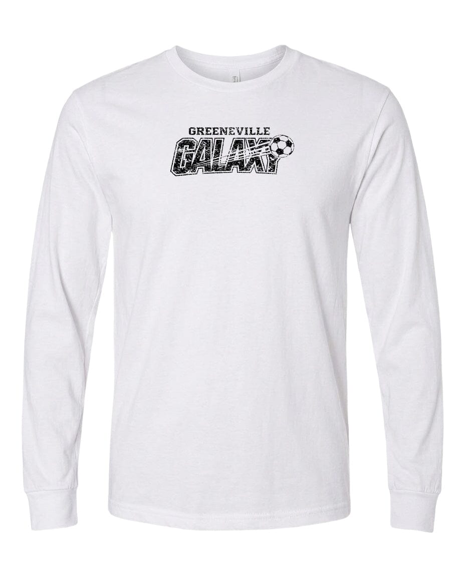 YOUTH Greeneville Galaxy Distressed Chest Logo T Shirt | Hoodie | Long Sleeve | Sweatshirt | Crew Neck | Tank Top Fiesta Doodle waterproof vinyl sticker. dishwasher safe outdoor sticker.
