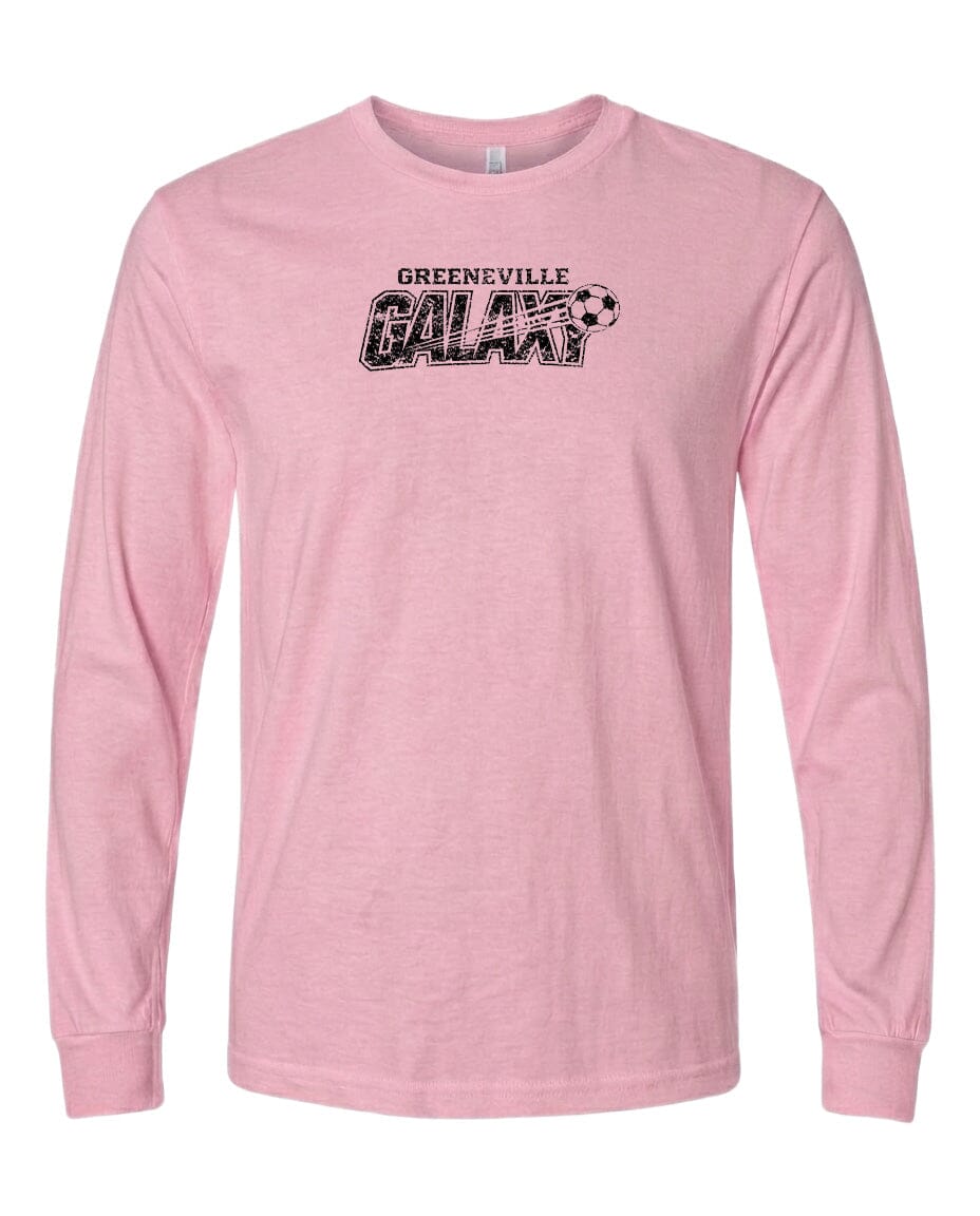 YOUTH Greeneville Galaxy Distressed Chest Logo T Shirt | Hoodie | Long Sleeve | Sweatshirt | Crew Neck | Tank Top Fiesta Doodle waterproof vinyl sticker. dishwasher safe outdoor sticker.