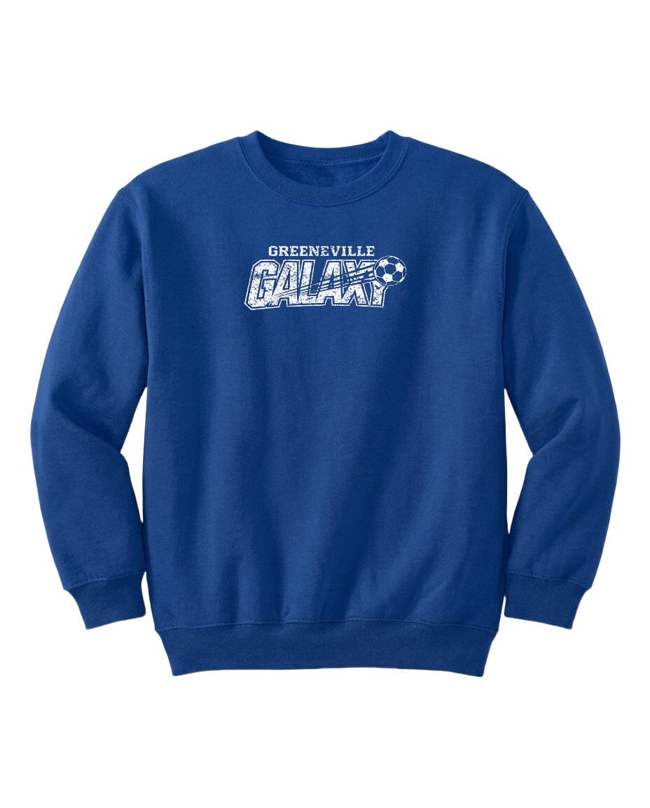 YOUTH Greeneville Galaxy Distressed Chest Logo T Shirt | Hoodie | Long Sleeve | Sweatshirt | Crew Neck | Tank Top Fiesta Doodle waterproof vinyl sticker. dishwasher safe outdoor sticker.