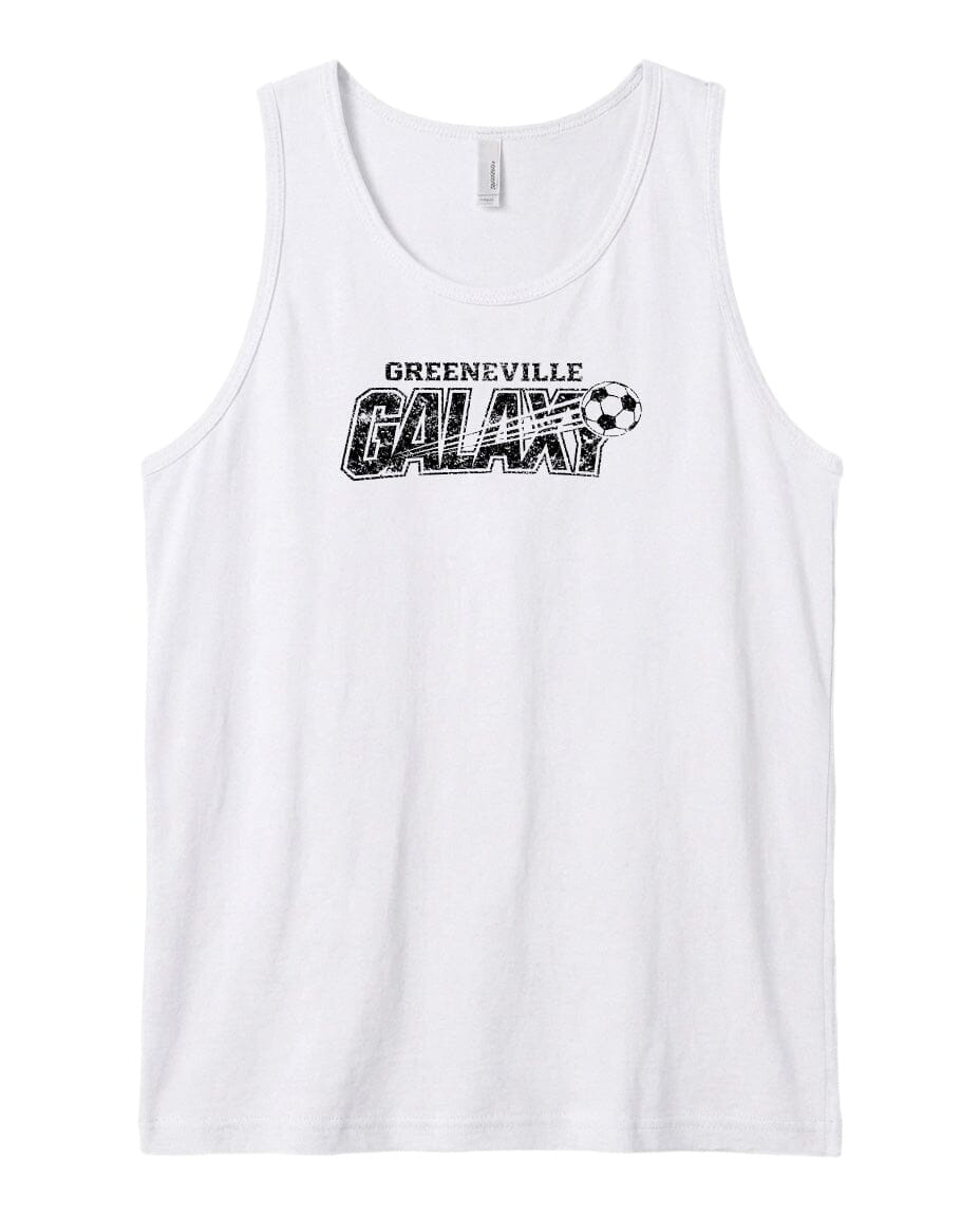 YOUTH Greeneville Galaxy Distressed Chest Logo T Shirt | Hoodie | Long Sleeve | Sweatshirt | Crew Neck | Tank Top Fiesta Doodle waterproof vinyl sticker. dishwasher safe outdoor sticker.