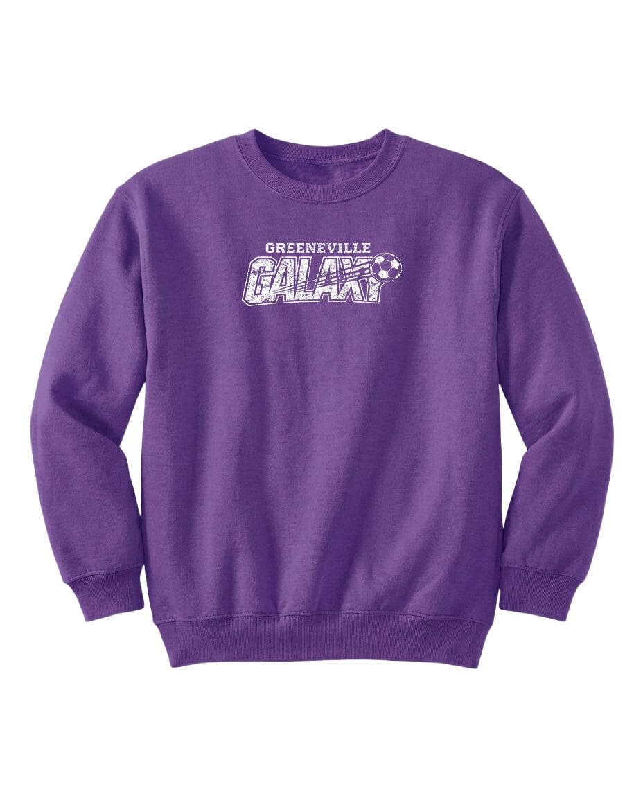YOUTH Greeneville Galaxy Distressed Chest Logo T Shirt | Hoodie | Long Sleeve | Sweatshirt | Crew Neck | Tank Top Fiesta Doodle waterproof vinyl sticker. dishwasher safe outdoor sticker.