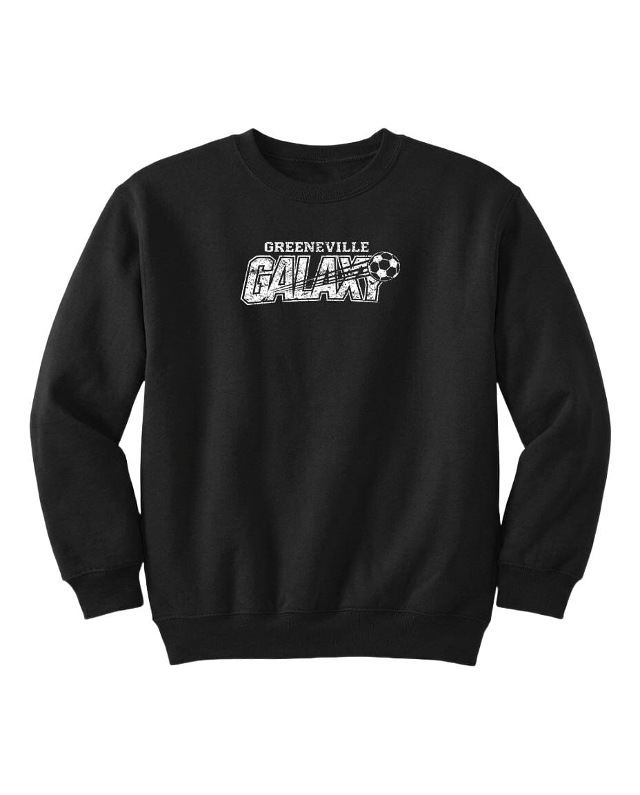 YOUTH Greeneville Galaxy Distressed Chest Logo T Shirt | Hoodie | Long Sleeve | Sweatshirt | Crew Neck | Tank Top Fiesta Doodle waterproof vinyl sticker. dishwasher safe outdoor sticker.