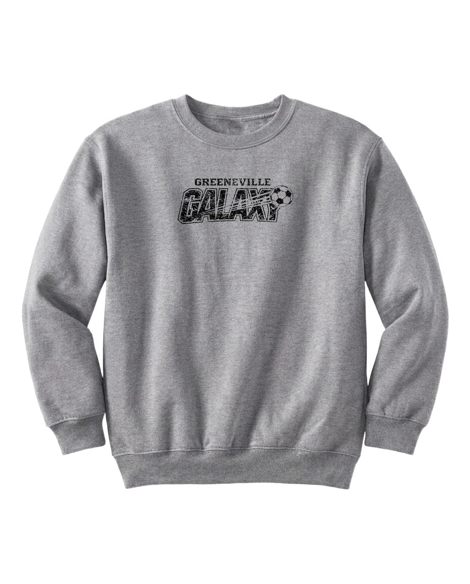 YOUTH Greeneville Galaxy Distressed Chest Logo T Shirt | Hoodie | Long Sleeve | Sweatshirt | Crew Neck | Tank Top Fiesta Doodle waterproof vinyl sticker. dishwasher safe outdoor sticker.