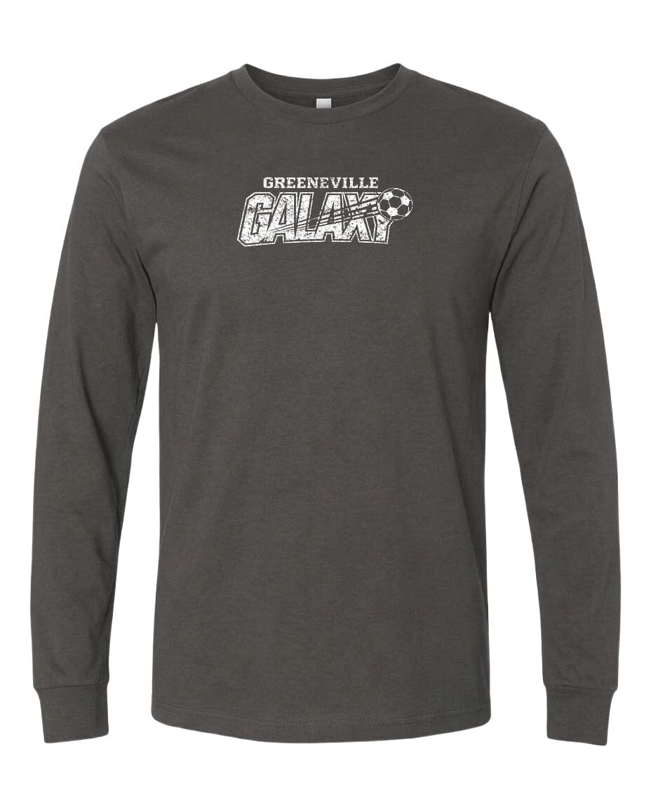 YOUTH Greeneville Galaxy Distressed Chest Logo T Shirt | Hoodie | Long Sleeve | Sweatshirt | Crew Neck | Tank Top Fiesta Doodle waterproof vinyl sticker. dishwasher safe outdoor sticker.