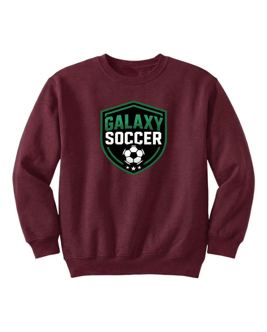 Youth Greeneville Galaxy Soccer Crest Chest Logo T Shirt | Hoodie | Long Sleeve | Sweatshirt | Crew Neck | Tank Top Fiesta Doodle waterproof vinyl sticker. dishwasher safe outdoor sticker.