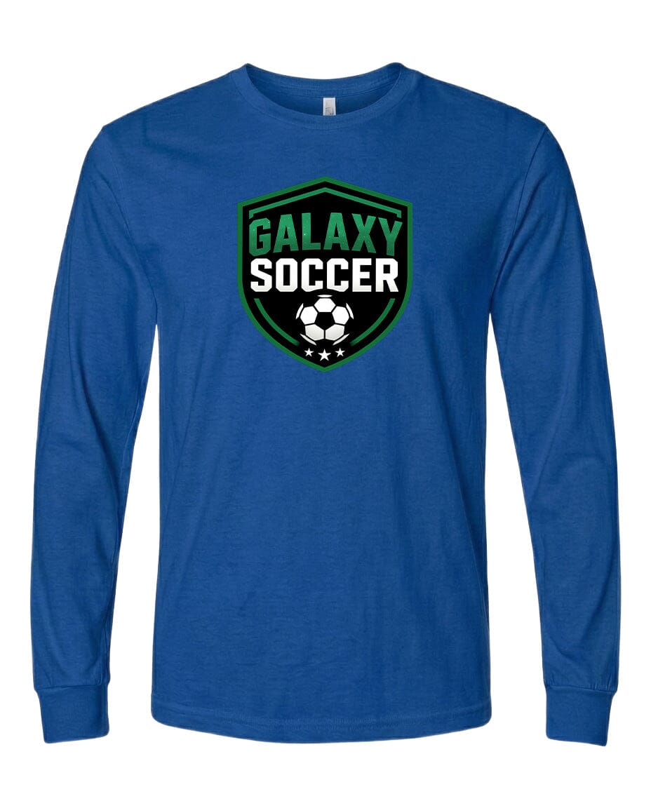 Youth Greeneville Galaxy Soccer Crest Chest Logo T Shirt | Hoodie | Long Sleeve | Sweatshirt | Crew Neck | Tank Top Fiesta Doodle waterproof vinyl sticker. dishwasher safe outdoor sticker.
