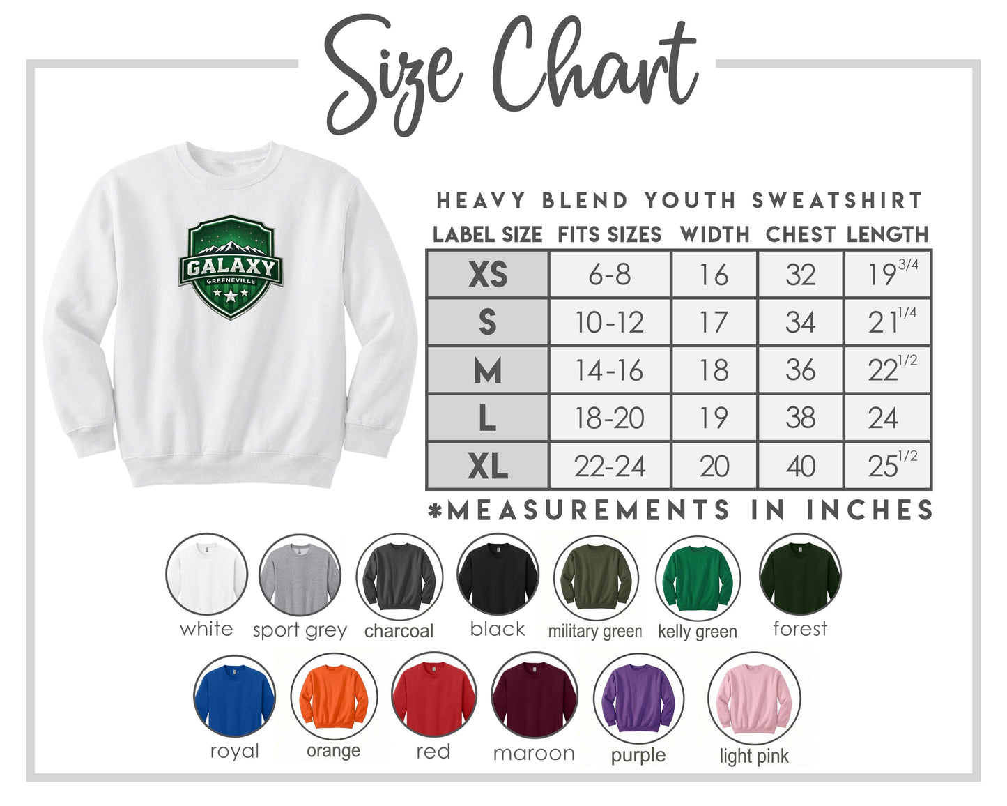 YOUTH Official Galaxy Chest Logo T Shirt | Hoodie | Long Sleeve | Sweatshirt | Crew Neck | Tank Top (Copy) Fiesta Doodle waterproof vinyl sticker. dishwasher safe outdoor sticker.