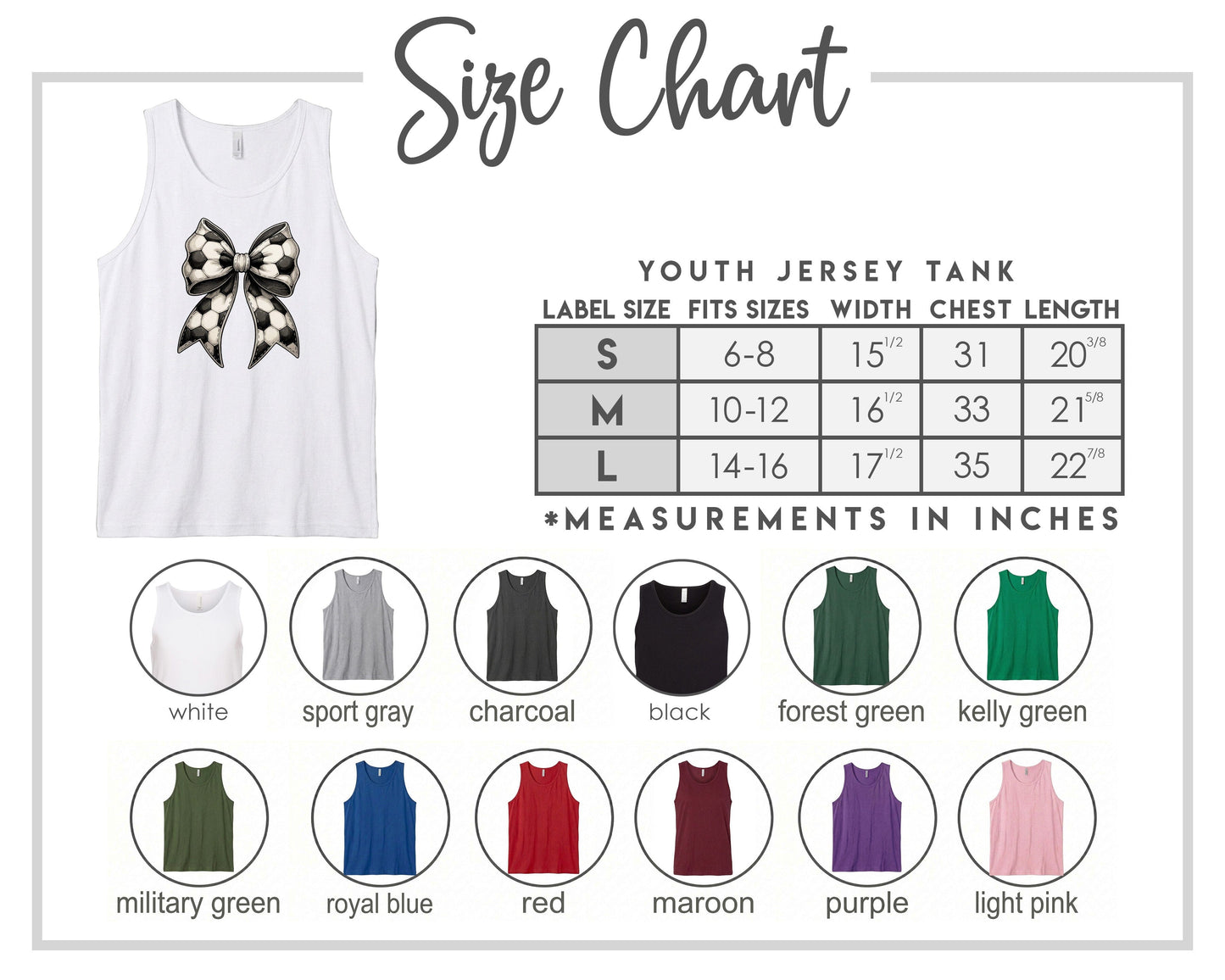 Youth Soccer Ribbon Chest Logo T Shirt | Hoodie | Long Sleeve | Sweatshirt | Crew Neck | Tank Top Fiesta Doodle waterproof vinyl sticker. dishwasher safe outdoor sticker.