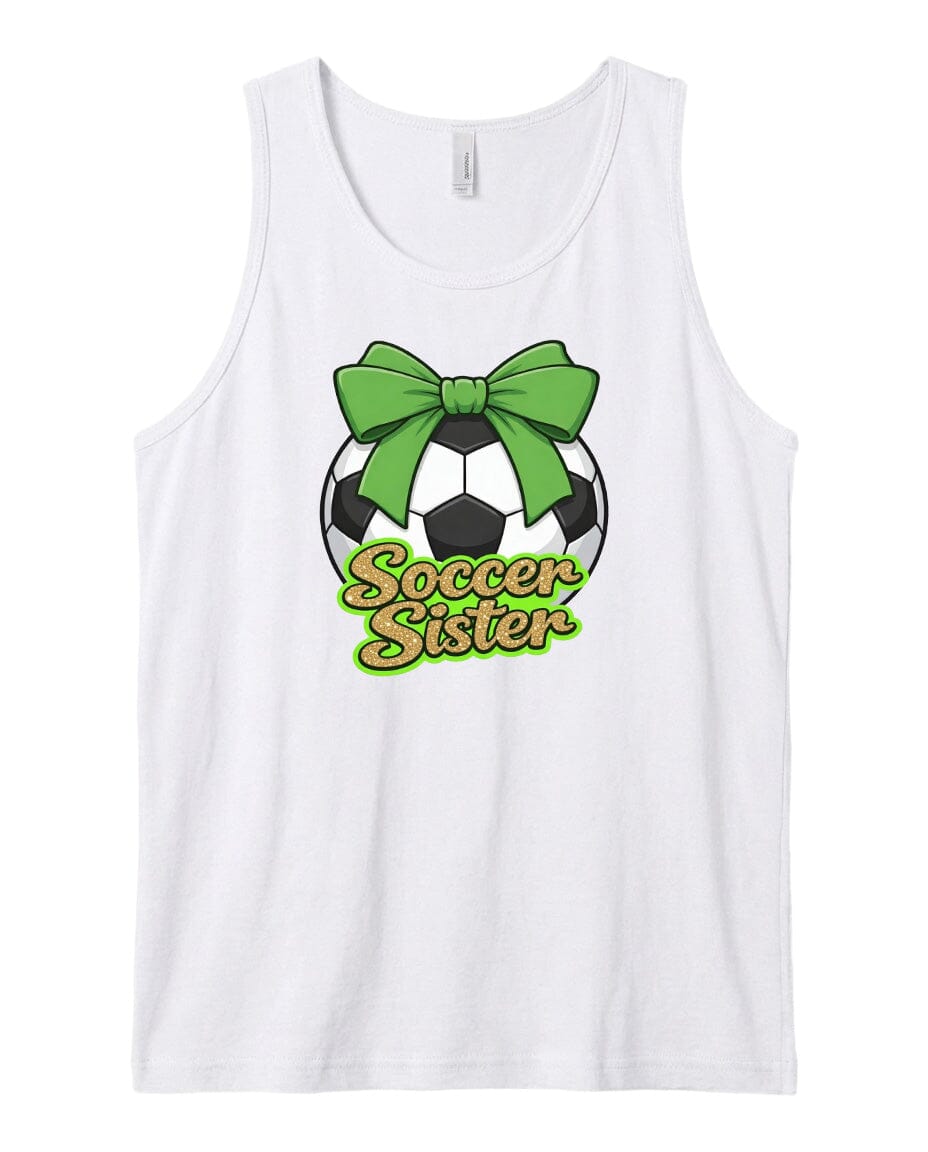 YOUTH Soccer Sister Chest Logo T Shirt | Hoodie | Long Sleeve | Sweatshirt | Crew Neck | Tank Top 2 Fiesta Doodle waterproof vinyl sticker. dishwasher safe outdoor sticker.